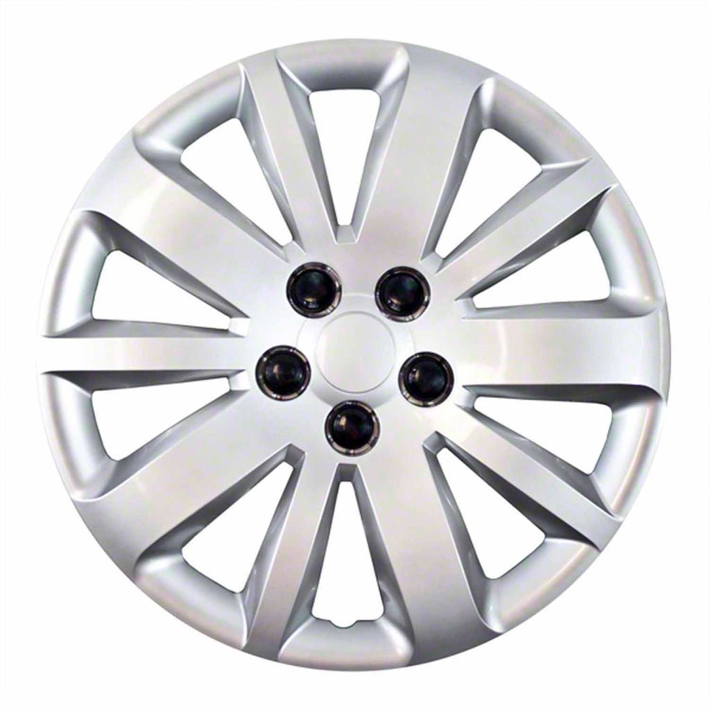 Coast to Coast Wheel Cover 16 Inch 10 Spoke Silver Set Of 4