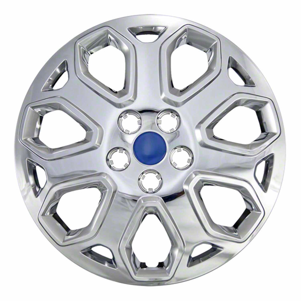 Coast to Coast Wheel Cover 16 Inch 7 Spoke Chrome Set Of 4 Push On
