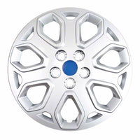 Coast to Coast Wheel Cover 16 Inch 7 Spoke Silver Set Of 4 Push On