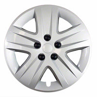 Coast to Coast Wheel Cover 17 Inch 5 Spoke Silver Set Of 4