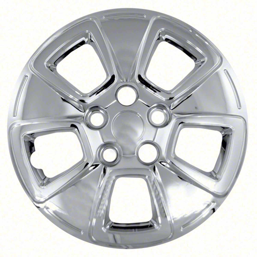 Coast to Coast Wheel Cover 15 Inch 5 Spoke Chrome Set Of 4 Bolt On