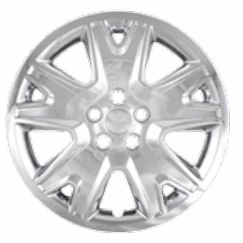 Coast to Coast Wheel Cover 17 Inch 5 Split Spoke Silver Set Of 4