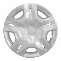 Coast to Coast Wheel Cover 15 Inch 5 Double Spoke Silver Set Of 4
