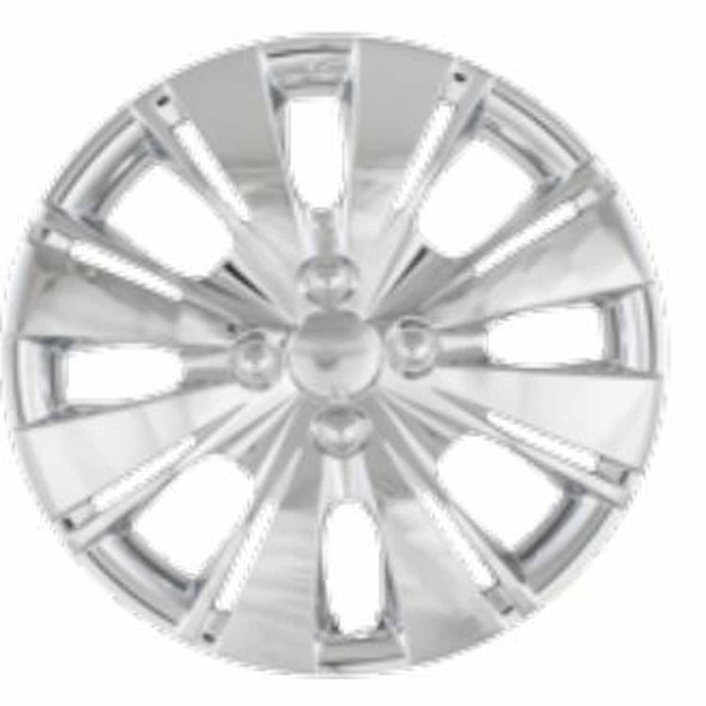 Coast to Coast Wheel Cover 15 Inch 8 Split Spoke Silver Set Of 4