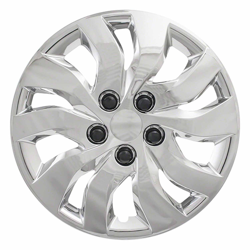 Coast to Coast Wheel Cover 16 Inch 10 Spoke Chrome Set Of 4 Lug
