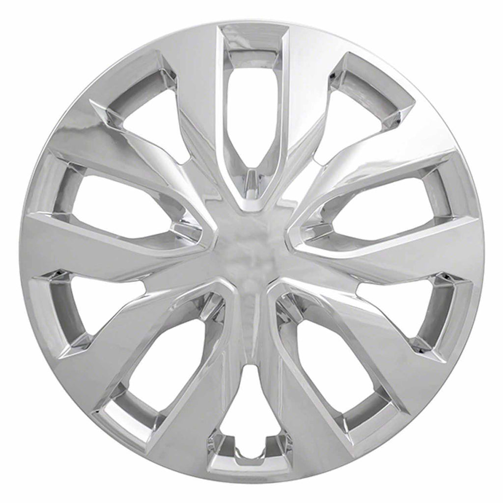 Coast to Coast Wheel Cover 17 Inch 10 Spoke Chrome Plated Set Of 4