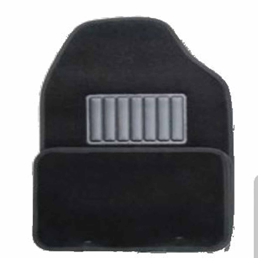 Coast to Coast Floor Mat Univ Black Carpet Heel Pad Set Of 4