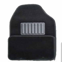 Coast to Coast Floor Mat Univ Black Carpet Heel Pad Set Of 4