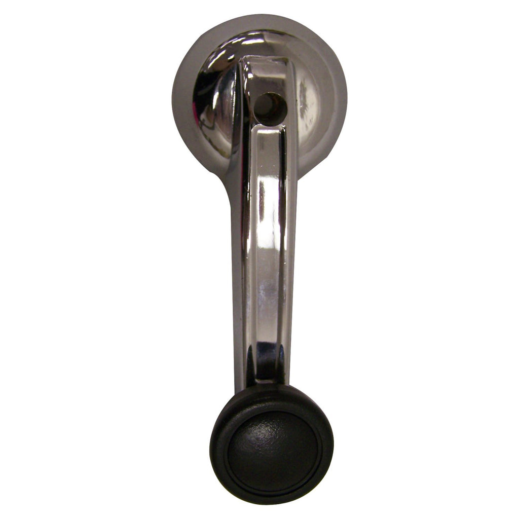 Window Handle, Left or Right Front Chrome, w/ Door Speakers