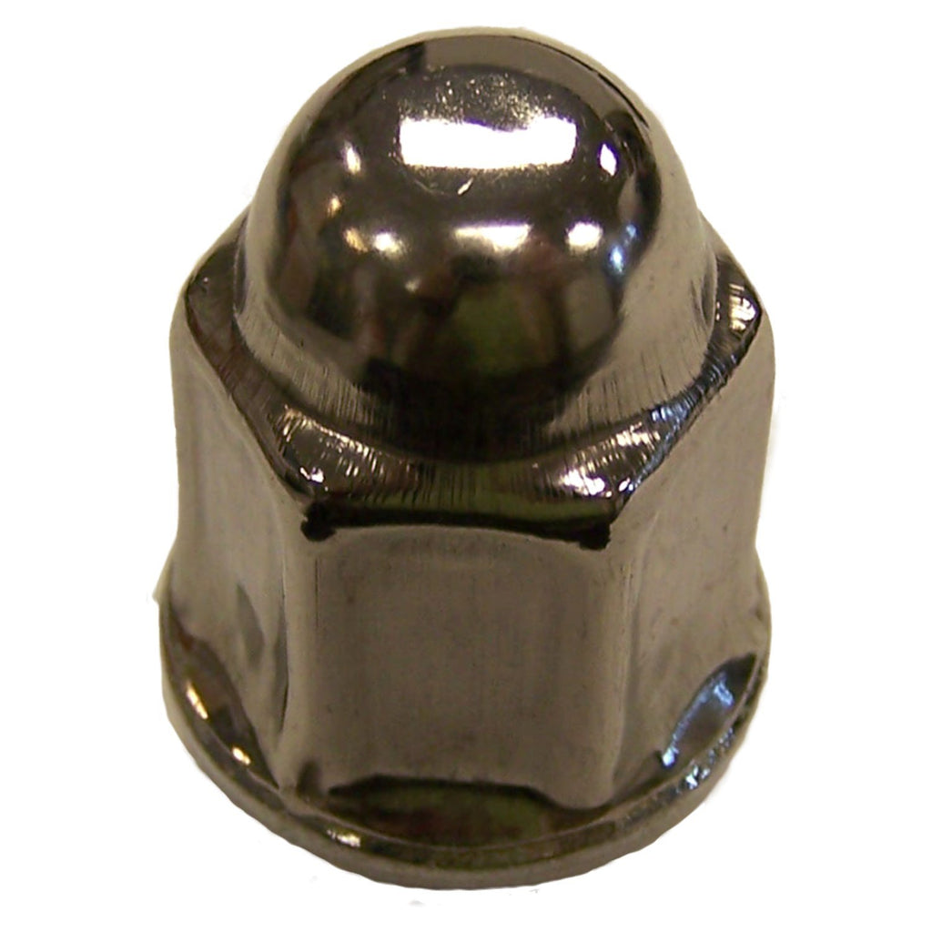 Stainless Capped Lug Nut for Multiple Jeep, Dodge, Chrysler Models; 1/2"-20