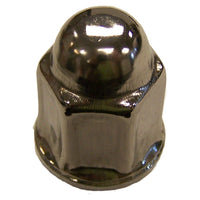 Stainless Capped Lug Nut for Multiple Jeep, Dodge, Chrysler Models; 1/2"-20