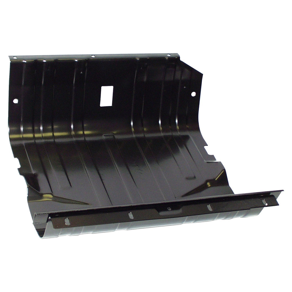 Black Fuel Tank Skid Plate for 1976-90 CJs & YJ Wranglers w/ 15 Gallon Fuel Tank