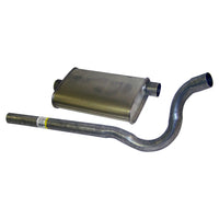 Muffler & Tailpipe Assembly 79-86 CJ-5, CJ-7 w/ 5.0L, 2.5L, 4.2L Engines