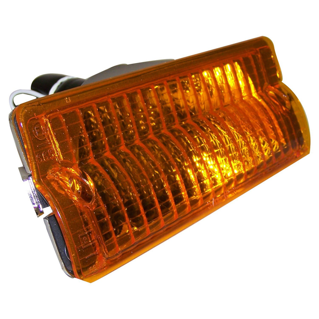 Left Front Parking Lamp for 1976-91 SJ, J-Series; Incl. Lamp, Bulb & Harness