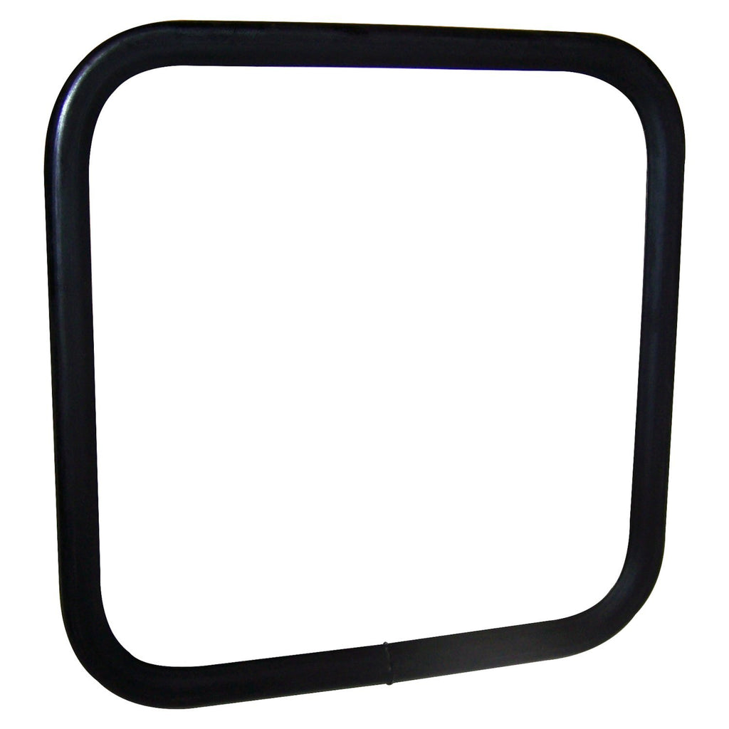 Black Sideview Mirror Head for 55-86 Jeep CJs, L or R.