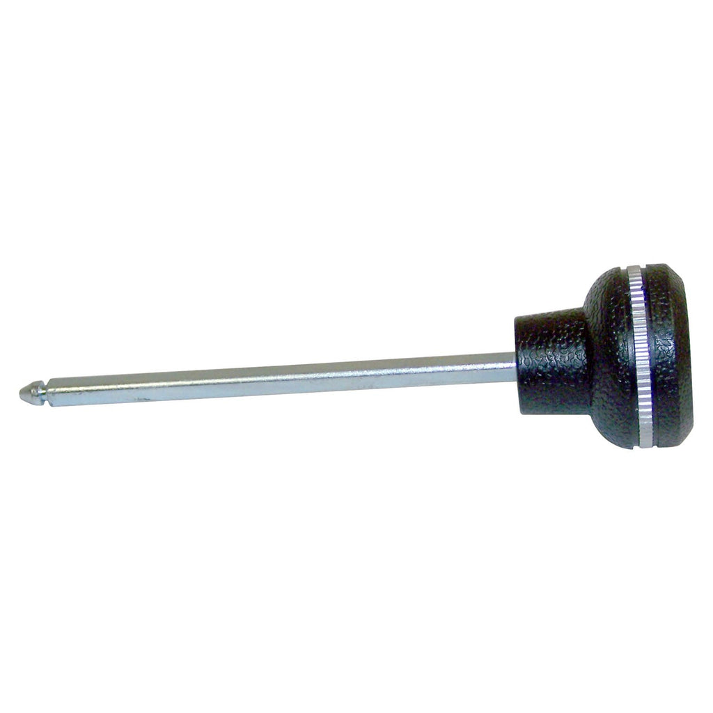Headlight Switch Knob for 1973-1986 Jeep CJs, SJ, J-Series; Black, Blank Knob