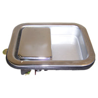 Exterior Chrome Door Handle for 81-86 CJs and All YJs & TJs w/ Full Steel Doors