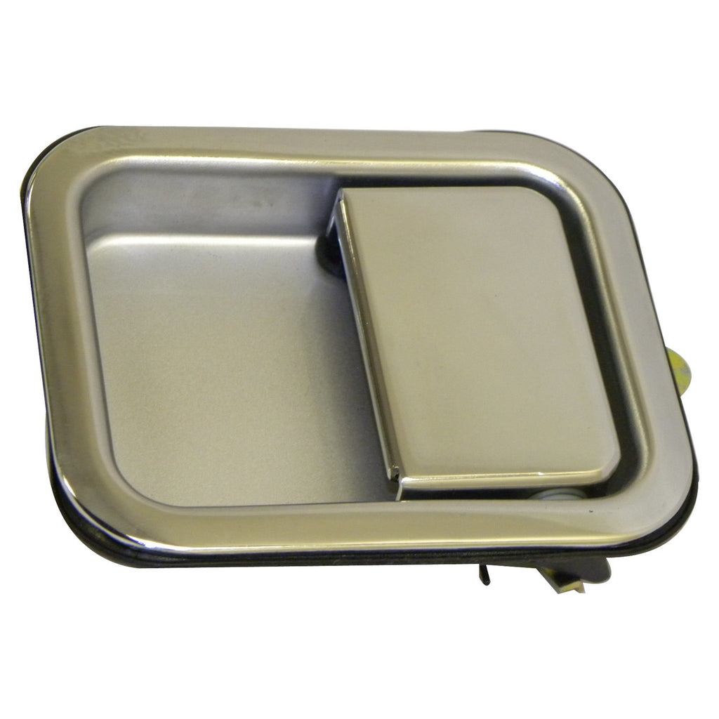Exterior Chrome Door Handle for 81-86 CJs and All YJs & TJs w/ Full Steel Doors