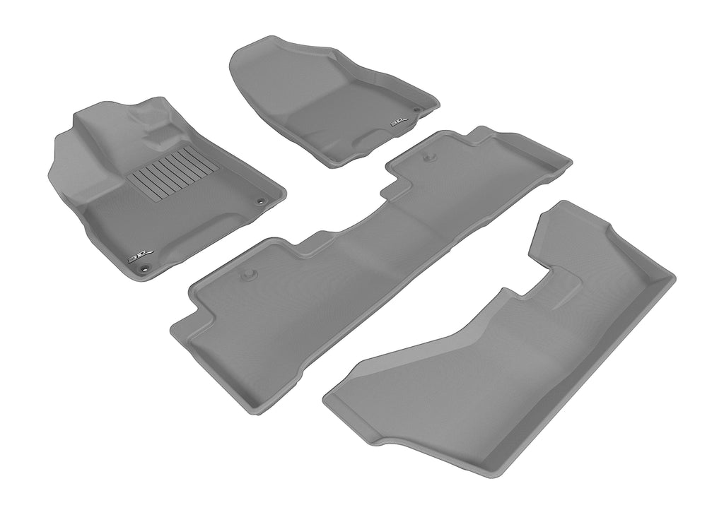 3D MAXpider ACURA MDX WITH BENCH 2ND ROW 2014-2020 KAGU GRAY R1 R2 R3