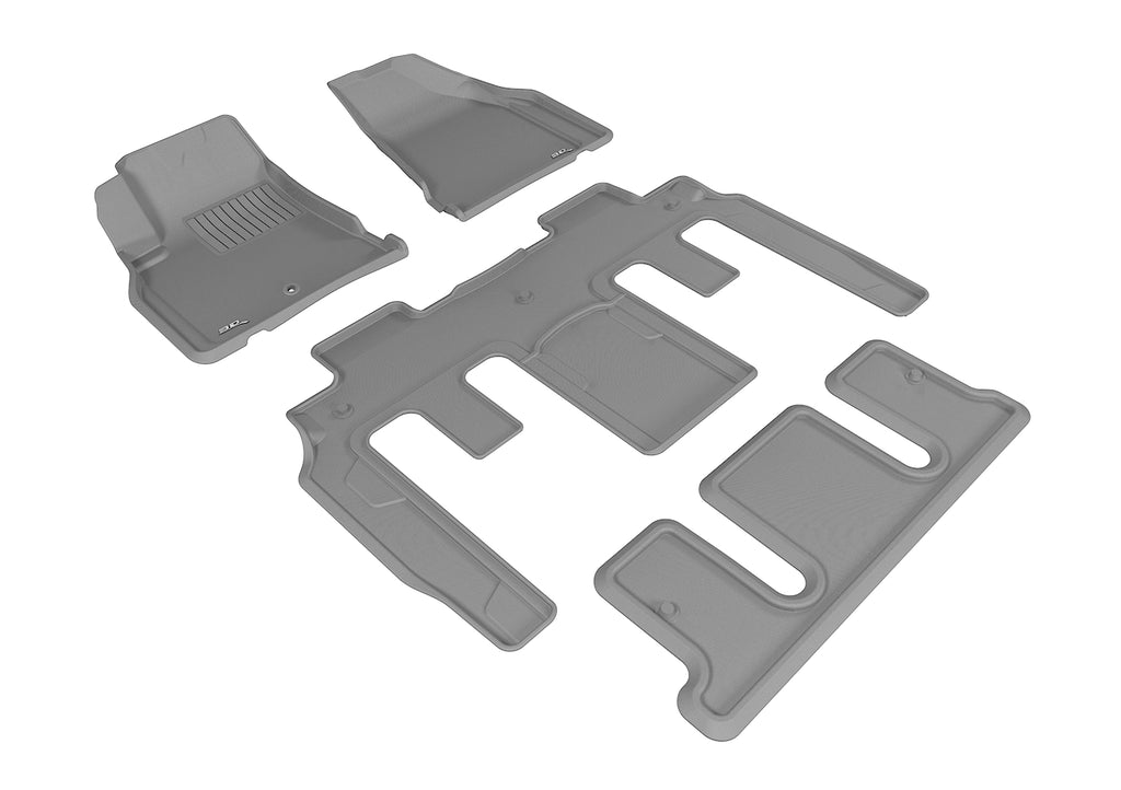 3D MAXpider BUICK ENCLAVE WITH BUCKET 2ND ROW 2008-2017 KAGU GRAY R1 R2 R3