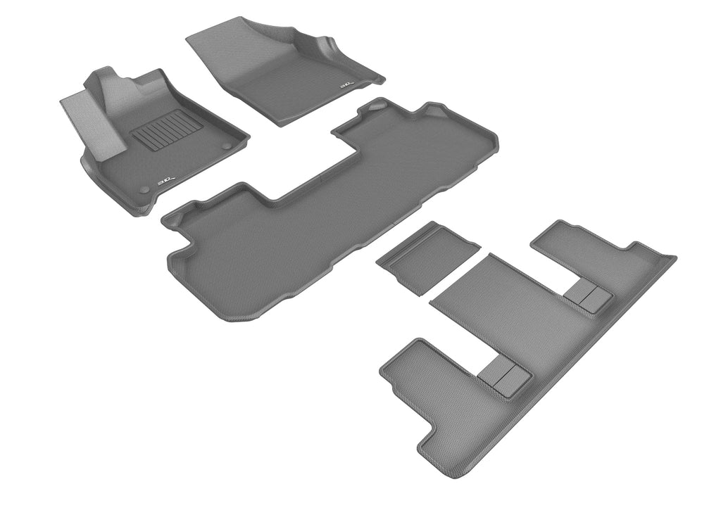 3D MAXpider BUICK ENCLAVE WITH BUCKET 2ND ROW 2018-2021 KAGU GRAY R1 R2 R3