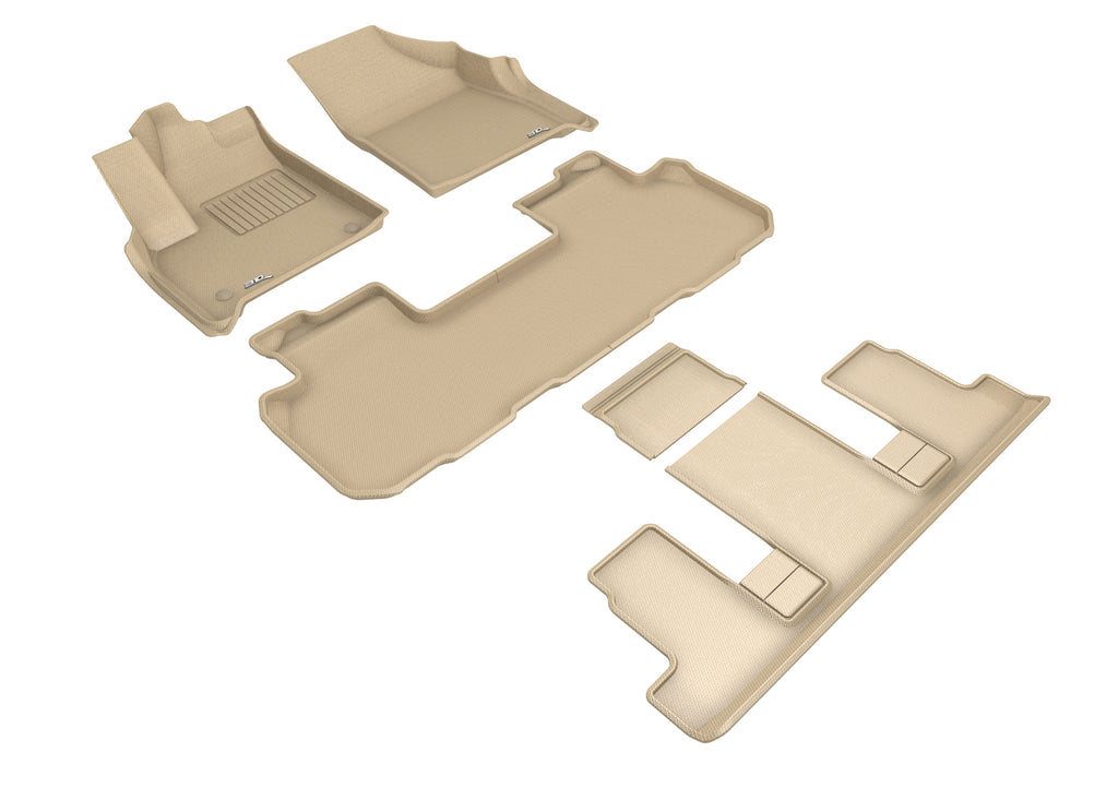 3D MAXpider BUICK ENCLAVE WITH BUCKET 2ND ROW 2018-2021 KAGU TAN R1 R2 R3