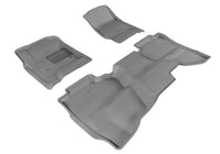 3D MAXpider CHEVROLET SILVERADO 1500 DOUBLE CAB 2014-2018/ 2500HD/ 3500HD DOUBLE CAB 2015-2019/ 1500 LD DOUBLE CAB 2019 KAGU GRAY R1 R2