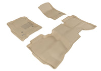 3D MAXpider CHEVROLET SILVERADO 1500 DOUBLE CAB 2014-2018/ 2500HD/ 3500HD DOUBLE CAB 2015-2019/ 1500 LD DOUBLE CAB 2019 KAGU TAN R1 R2