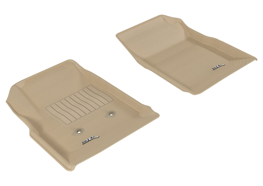 3D MAXpider CHEVROLET COLORADO CREW CAB/ GMC CANYON CREW CAB 2015-2021 KAGU TAN R1