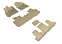 3D MAXpider CHEVROLET TRAVERSE WITH BUCKET 2ND ROW 2018-2021 KAGU TAN R1 R2 R3