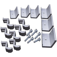 Tonno Pro LR-1099 Utility Track Bracket Installation Kit for Lo-Roll Cover for 2019 Chevrolet Silverado 1500 LD/GMC Sierra 1500 Limited 07-18 GM Silverado/Sierra 1500 07-19 GM Silveardo/Sierra 25003500