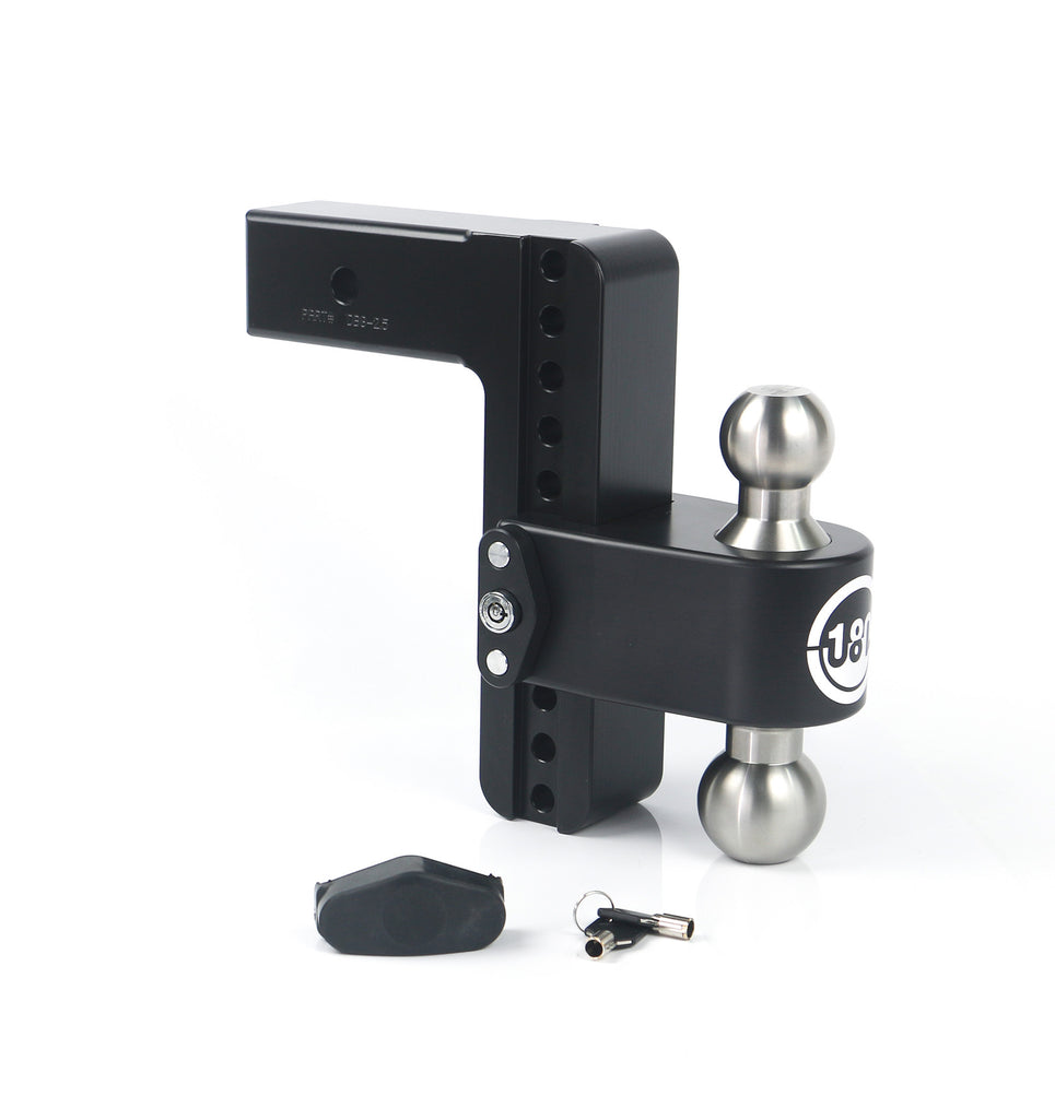 180 Hitch SS 8" Drop Hitch With 2.5" Shank