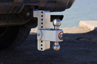 180 Hitch Stainless Steel Ball 8" Drop Hitch With 2" Shank