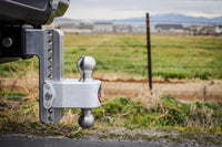 180 Hitch Stainless Steel Ball 8" Drop Hitch With 3" Shank