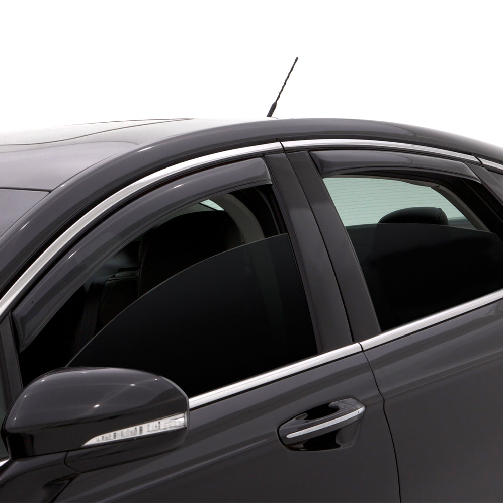 Auto Ventshade 194261 In-Channel Ventvisor Side Window Deflector 4-Piece Set For 2011-2014 Hyundai Sonata
