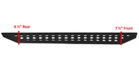 RB20 Running Boards - 87" Long - Textured Black - Bars Only