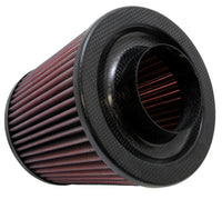 K&N RP-5044 Universal Air Filter - Carbon Fiber Top and Base