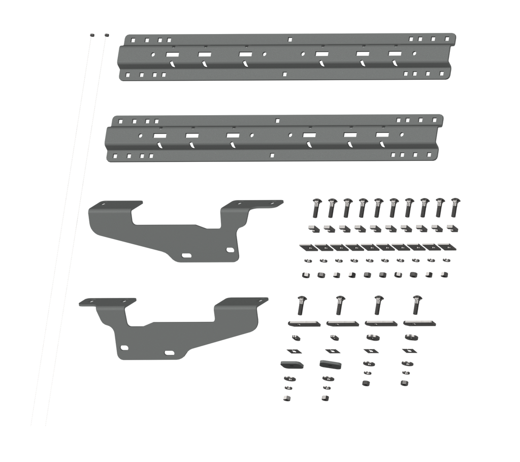 CUSTOM INSTALLATION MOUNTING BRACKET KIT FOR 5TH WHEEL HITCH