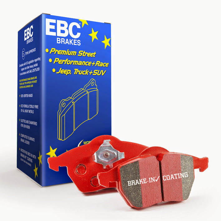 Low dust EBC Redstuff is a superb pad for fast street use