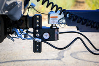 Steel Weigh Safe 6" Drop Hitch With 2.5" Shank (8K/22K GTWR)