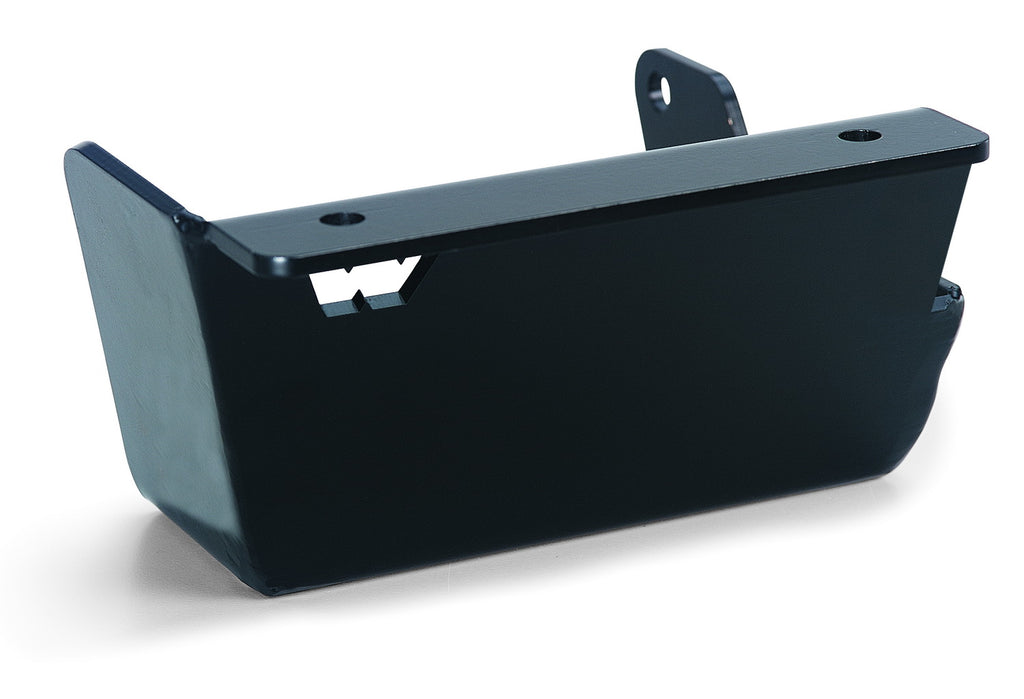 Steering Box; Powder Coated; Black; Steel