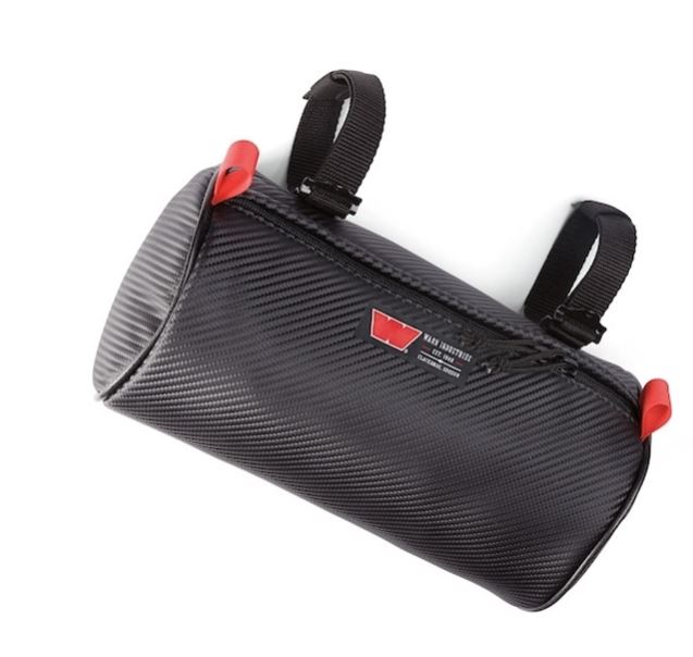 Large Cylinder; Attached To Roll Bar; Black; Vinyl