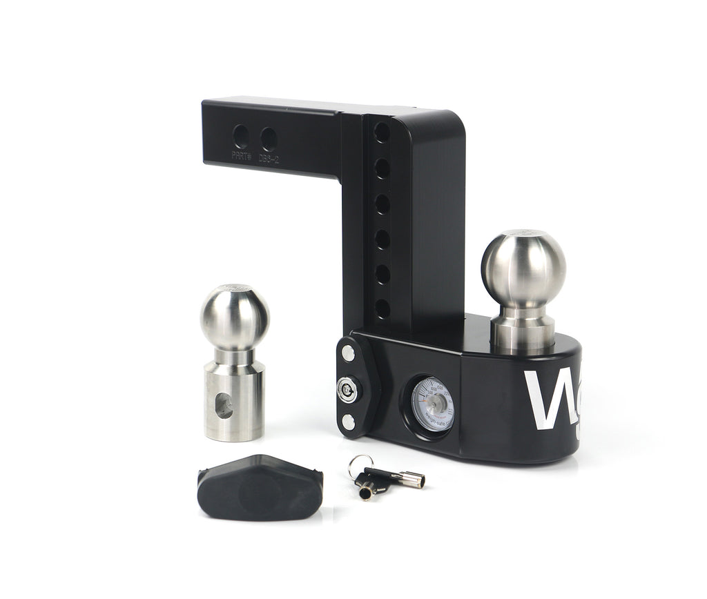 Weigh Safe Cerakoted 6" Drop Hitch With 2" Shank