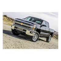 Polished Stainless Steel Bumper Grille Insert Select Silverado 2500 3500 HD