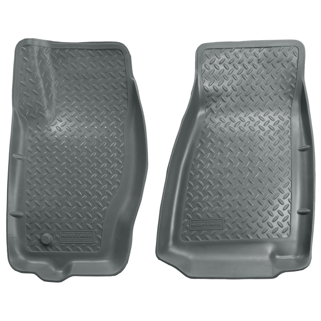 Husky Liners 30612 | Husky Liners Front Floor Liners, Fits 05-10 JEEP GRAND CHEROKEE, 06-10 JEEP COMMANDER FRONT FLOOR LINER GREY
