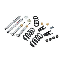 BELLTECH 640SP LOWERING KITS  Front And Rear Complete Kit W/ Street Performance Shocks 2007-2013 Chevrolet Silverado/Sierra (Std Cab) 1 in. or 2 in. F/2 in. or 3 in. R drop W/ Street Performance Shocks