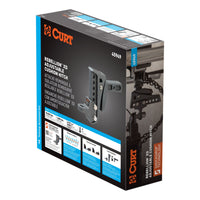 Rebellion XD Adjustable Cushion Hitch Ball Mount (2" Shank 15000 lbs.)