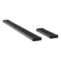 Grip Step 7" x 110" Black Aluminum Running Boards (No Brackets)