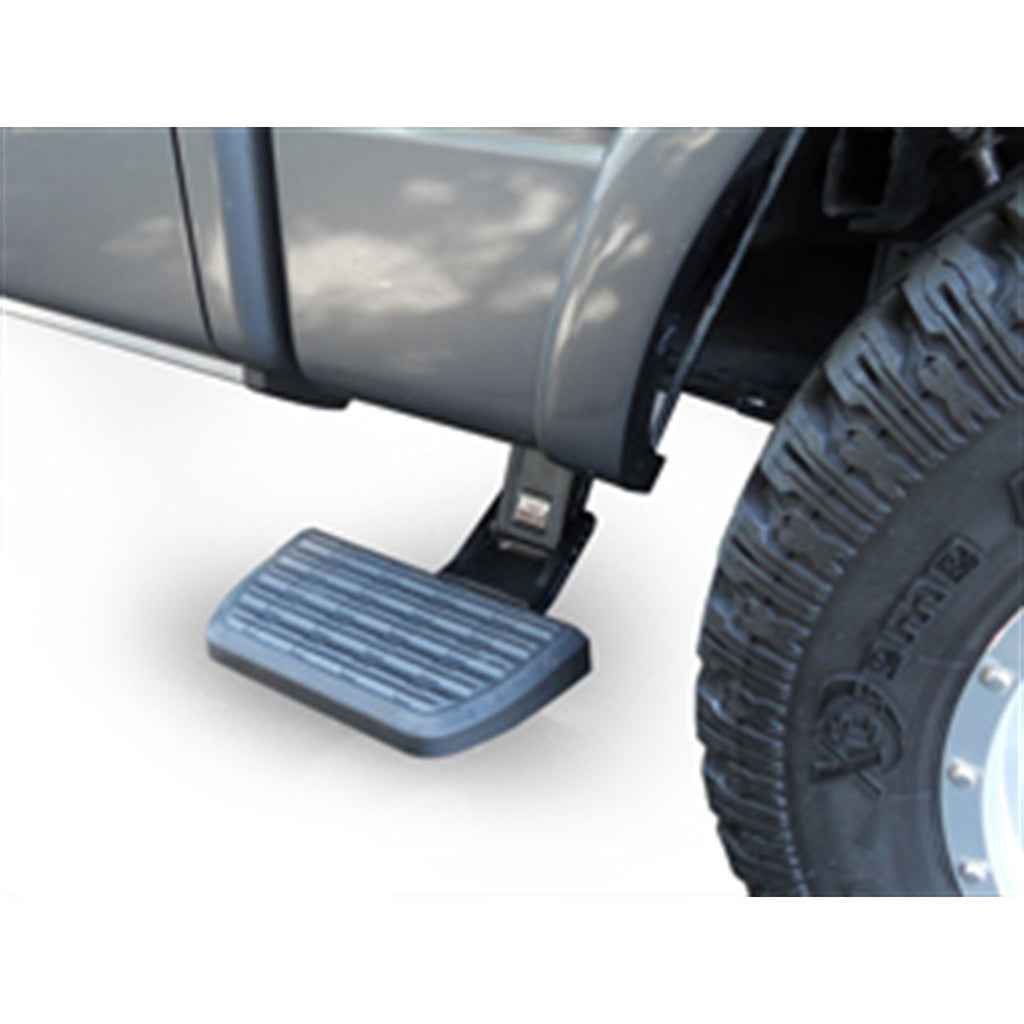 AMP Research 75406-01A BedStep2 Retractable Truck Bed Side Step for 2019 Ram Classic 2009-2018 Ram 1500 2010-2013 Ram 2500/3500 Mega Cab