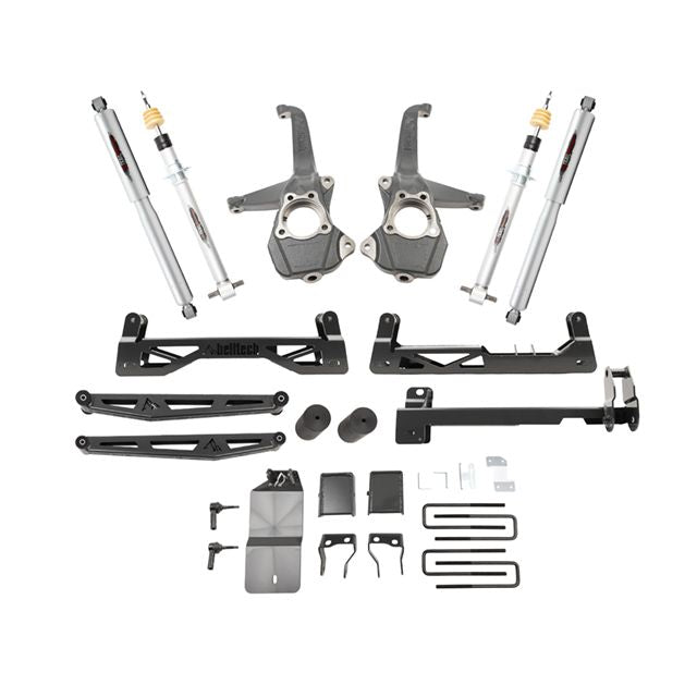 BELLTECH 150210TP LIFT KIT 6 in. Lift Kit Inc. Front and Rear Trail Performance Struts/Shocks 2019-2021 Silverado / Sierra 4wd 6 in. Lift